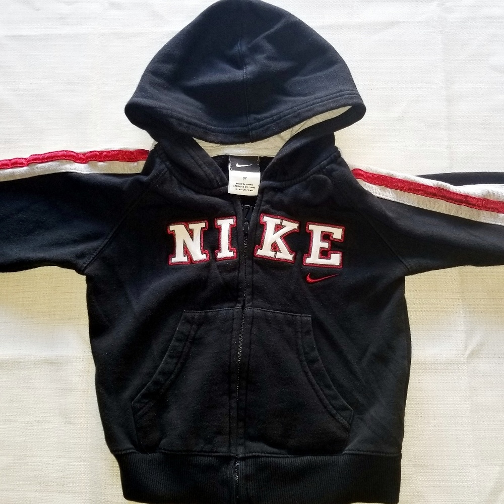 Vintage Nike Bold Baby Hoodie Sweater Zipper 2T - Picture 8 of 8